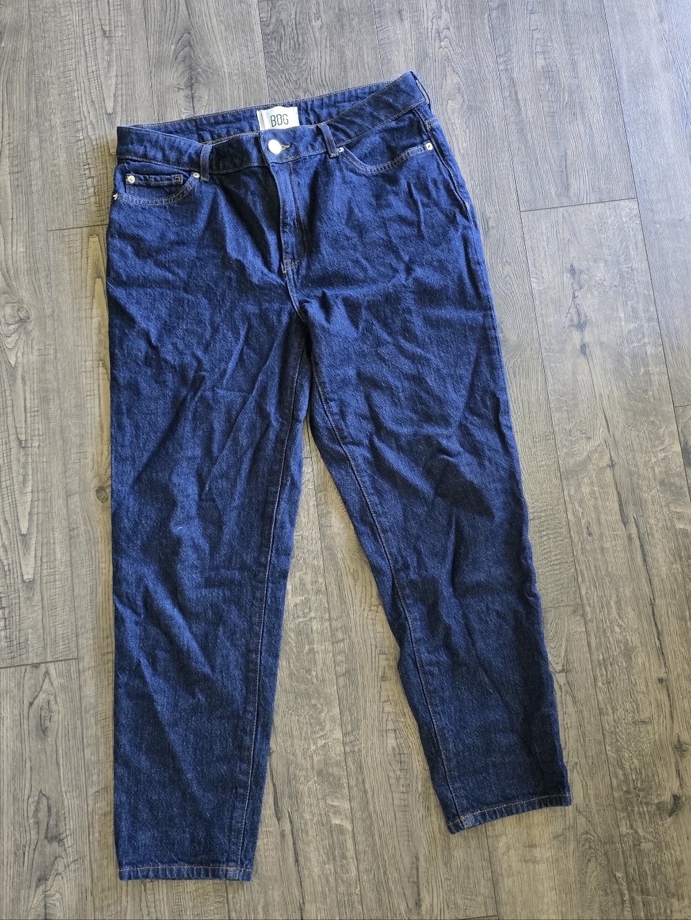 BDG  Indigo Straight-Leg Jeans